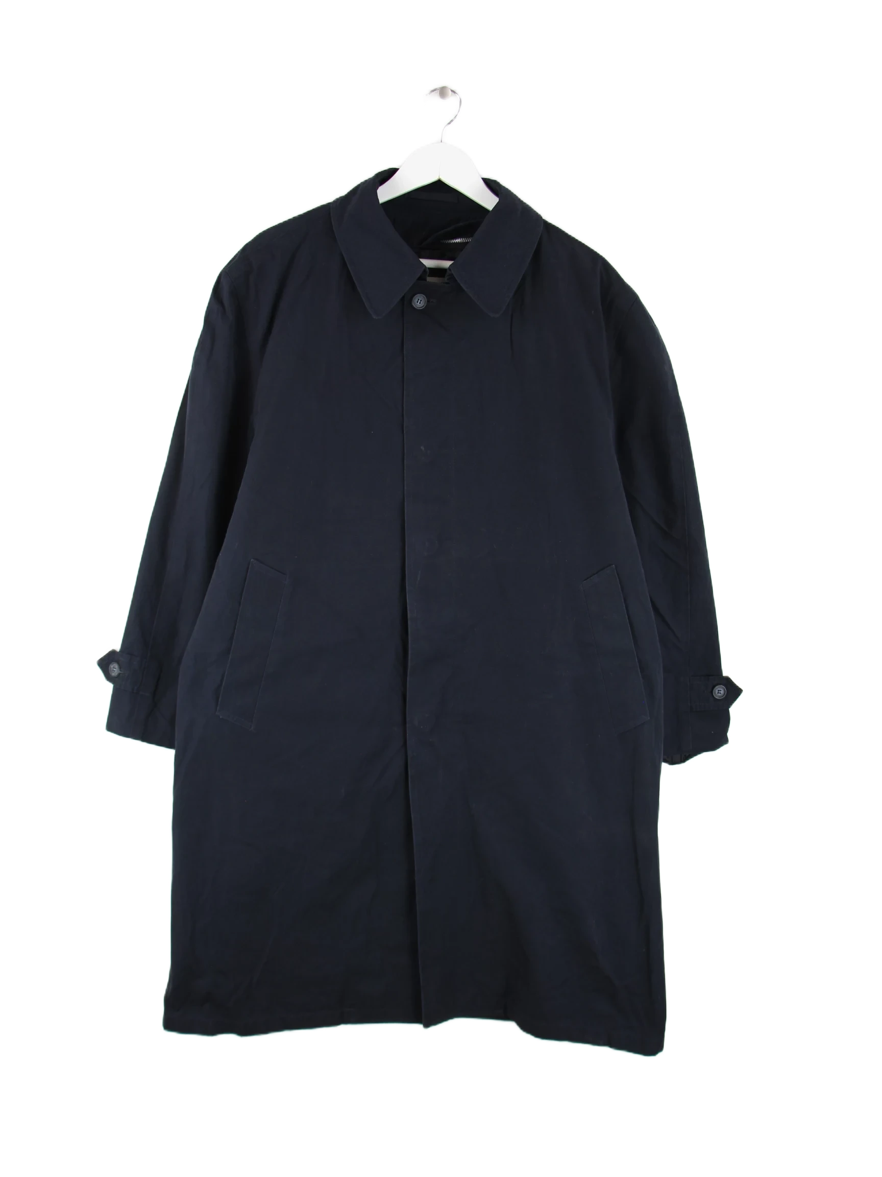 London Fog Mantel Blau M – Vorderseite