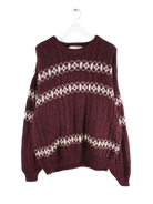London Fog Pullover Rot XL – Vorderseite