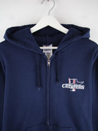 Majestic Hoodie Blau L – Detailansicht Vorderseite