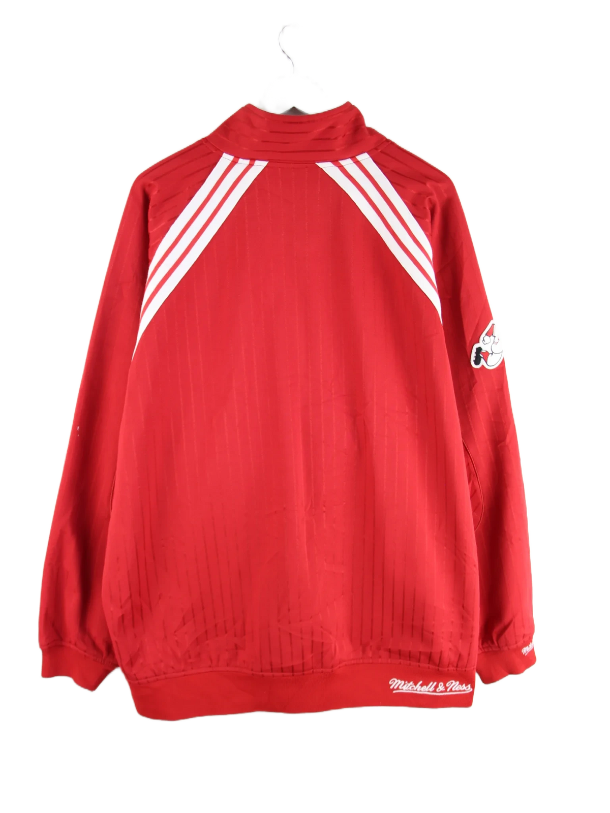 Mitchell & Ness Trainingsjacke Rot 3XL – Rückseite