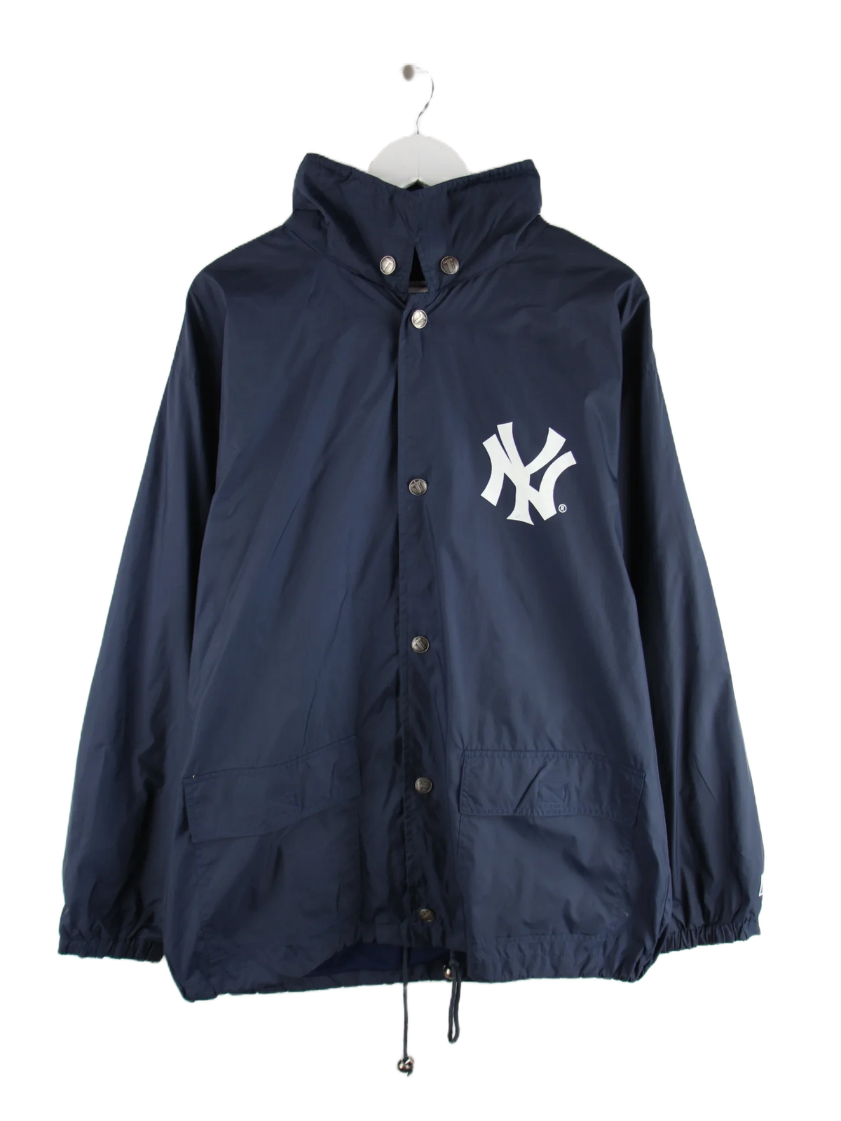 MLB Leichte Jacke Blau L – Vorderseite