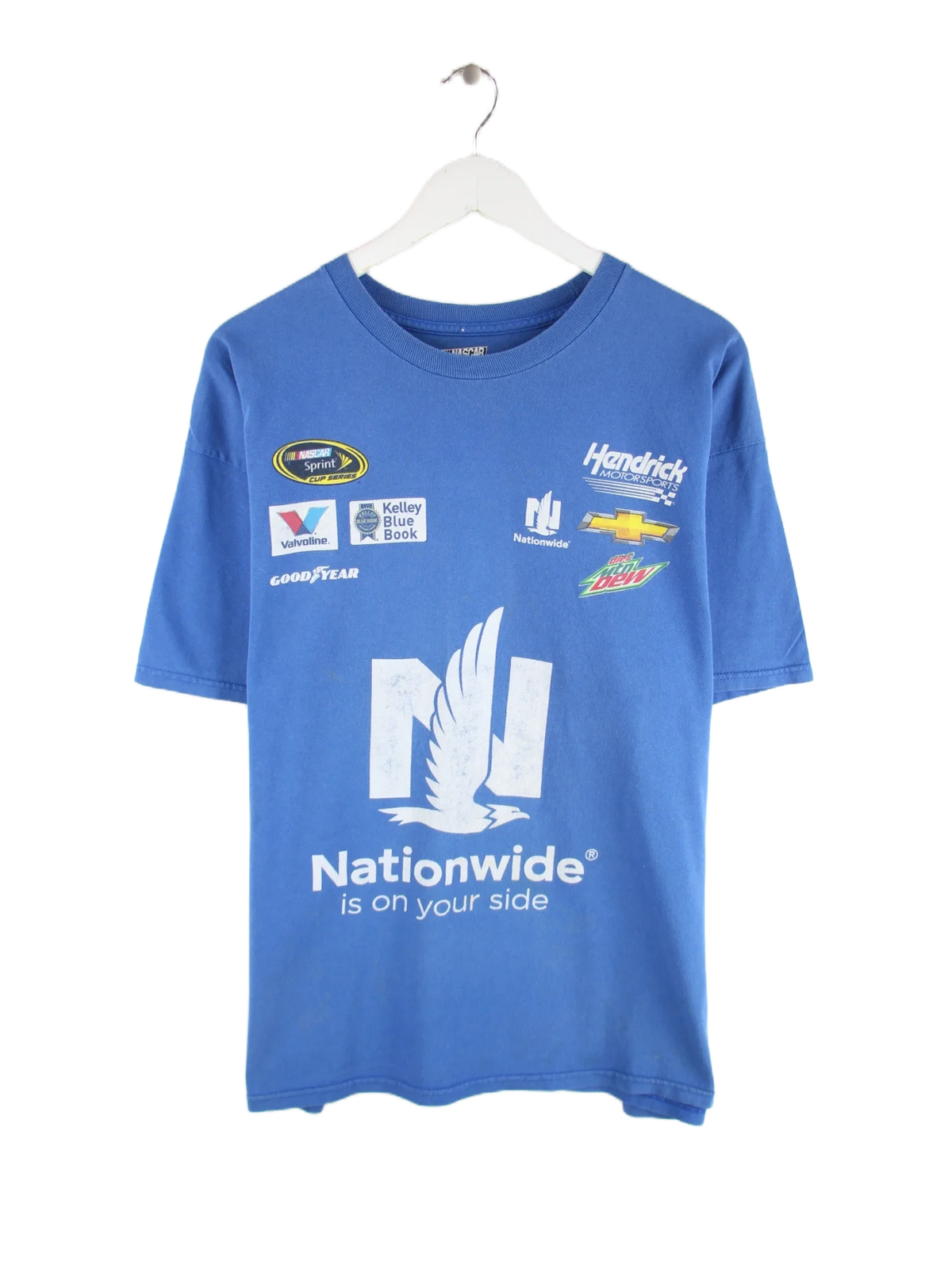 Nascar T-Shirt Blau XL – Vorderseite