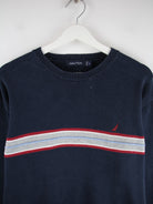 Nautica Pullover Blau XL – Detailansicht Vorderseite