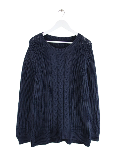 Nautica Pullover Blau XL – Vorderseite