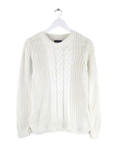 Nautica Pullover Weiß M – Vorderseite