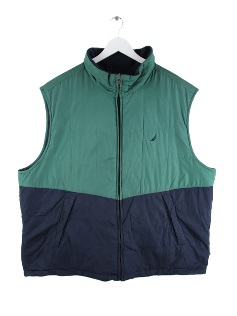 Nautica Weste Blau XXL – Vorderseite
