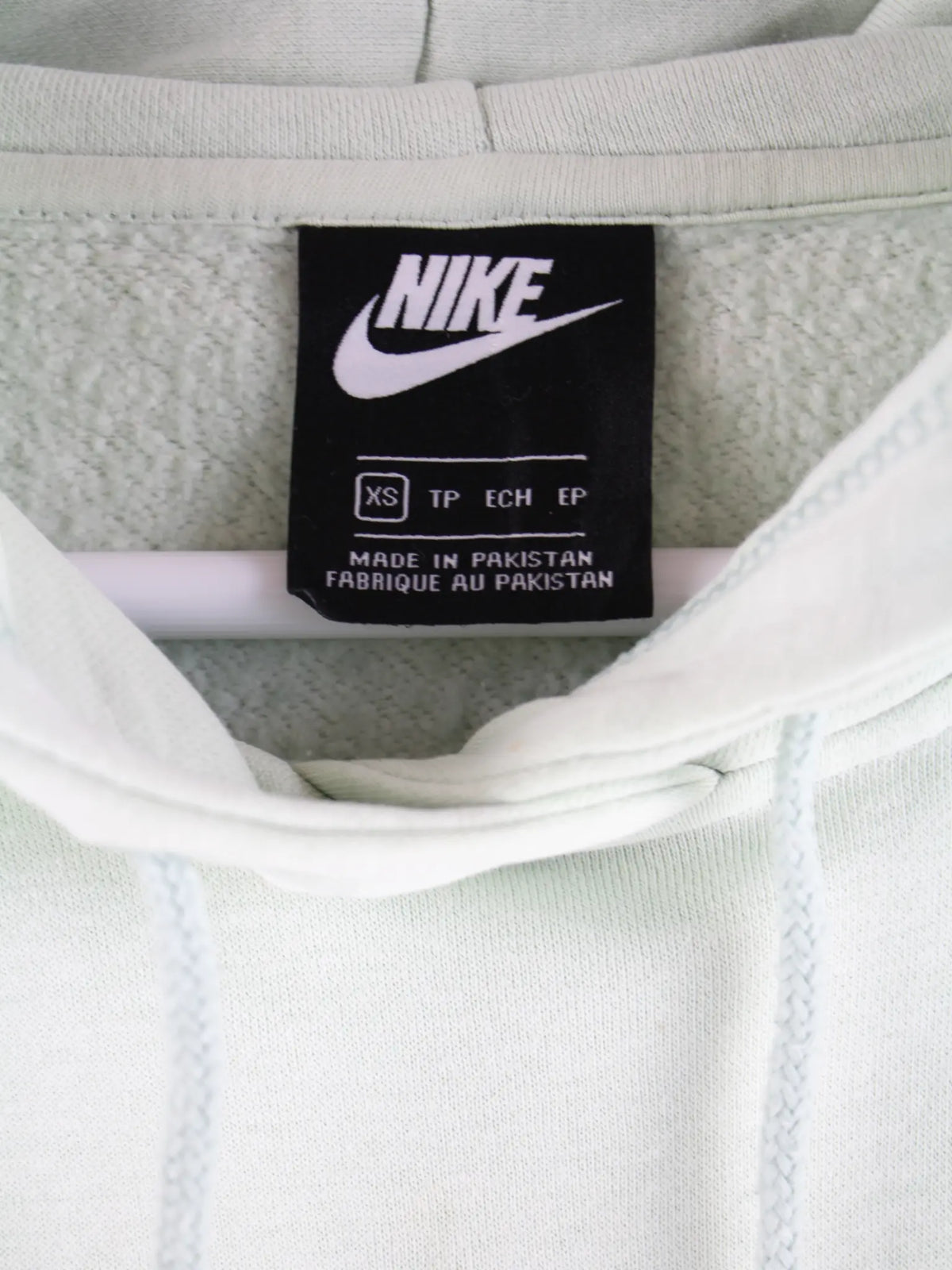 Nike Hoodie Grün XS – Etikett