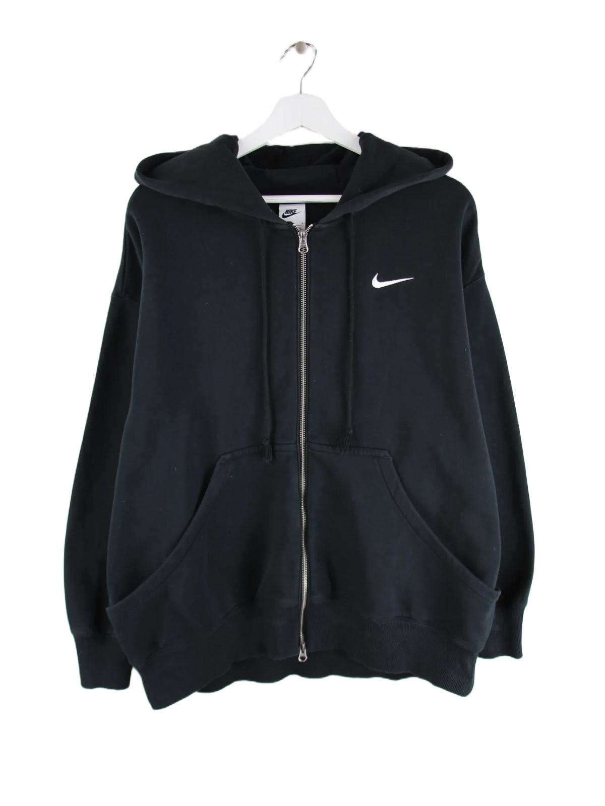 Nike Hoodie Schwarz L – Vorderseite