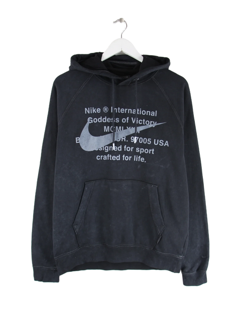 Nike Hoodie Schwarz M – Vorderseite