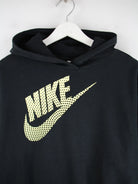 Nike Hoodie Schwarz M – Detailansicht Vorderseite
