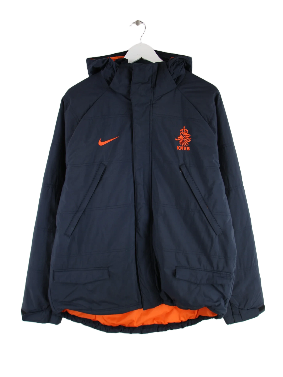 Nike Jacke Blau L – Vorderseite