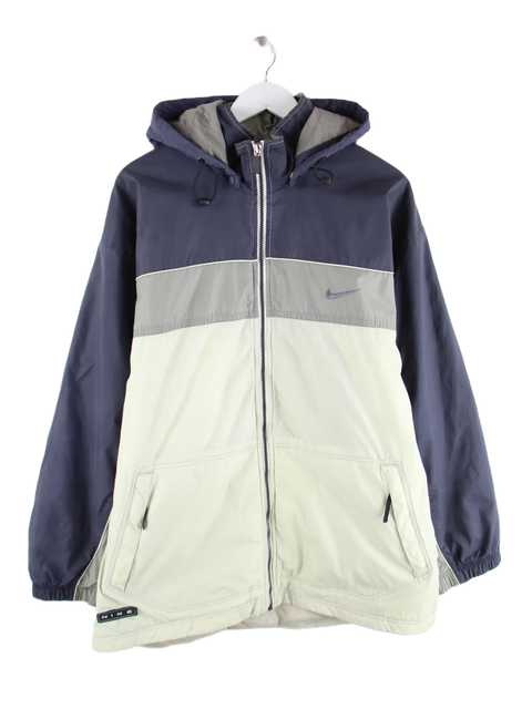 Nike Jacke Blau L – Vorderseite