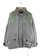 Nike Jacke Grau M – Vorderseite