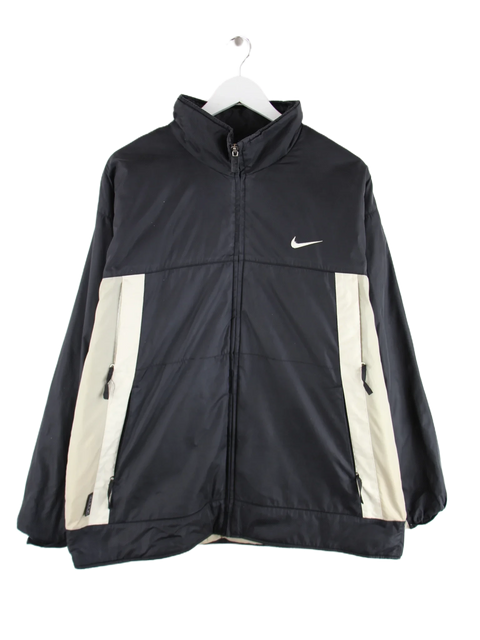 Nike Jacke Schwarz L – Vorderseite