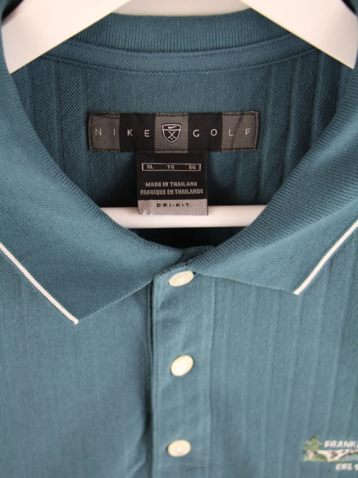 Nike Polo Grün XL – Etikett
