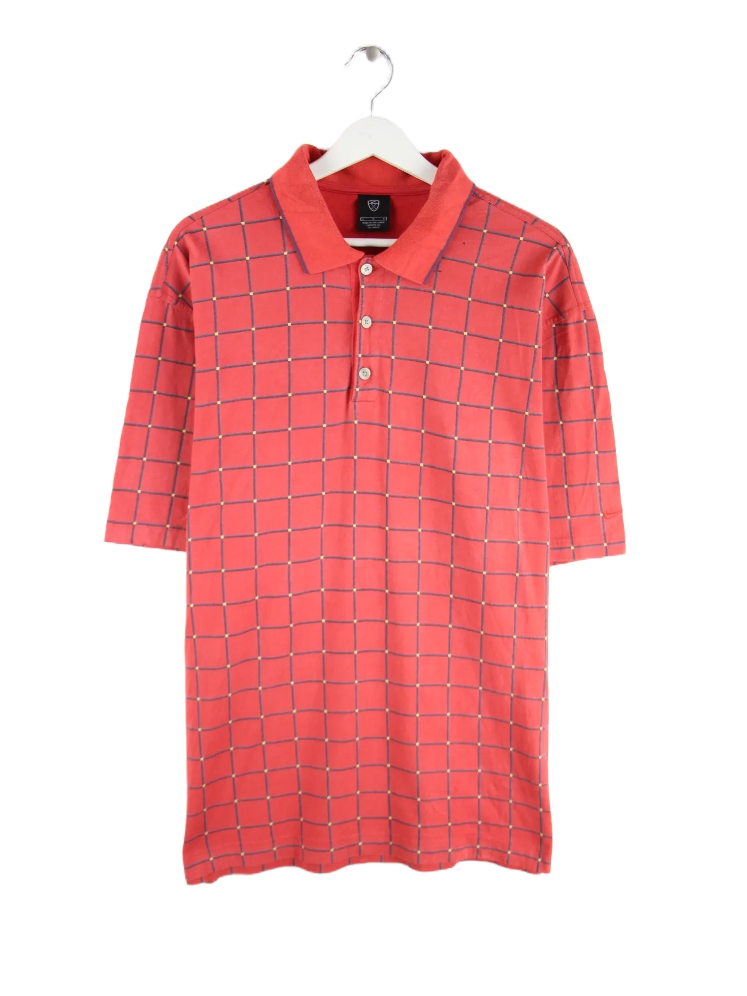 Nike Polo Rot L – Vorderseite