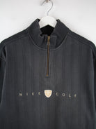 Nike Sweater Schwarz M – Detailansicht Vorderseite