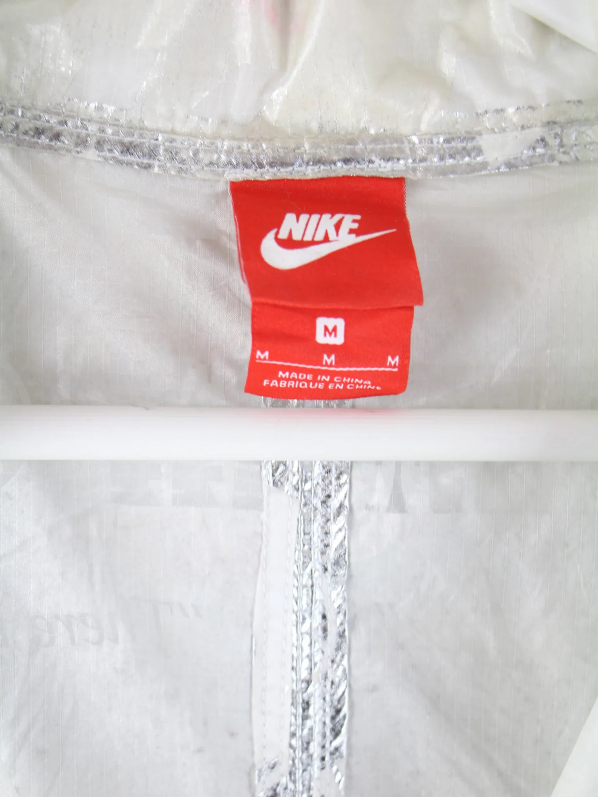 Nike Windbreaker Grau M – Detailbild 1