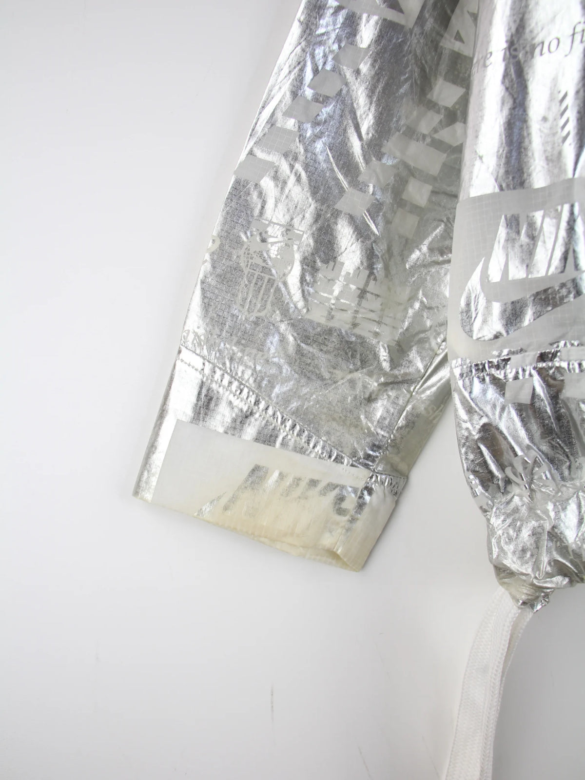 Nike Windbreaker Grau M – Detailbild 3