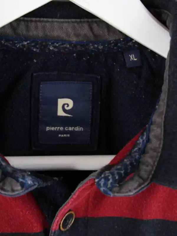 Pierre Cardin Polo Rot XL – Detailansicht Vorderseite