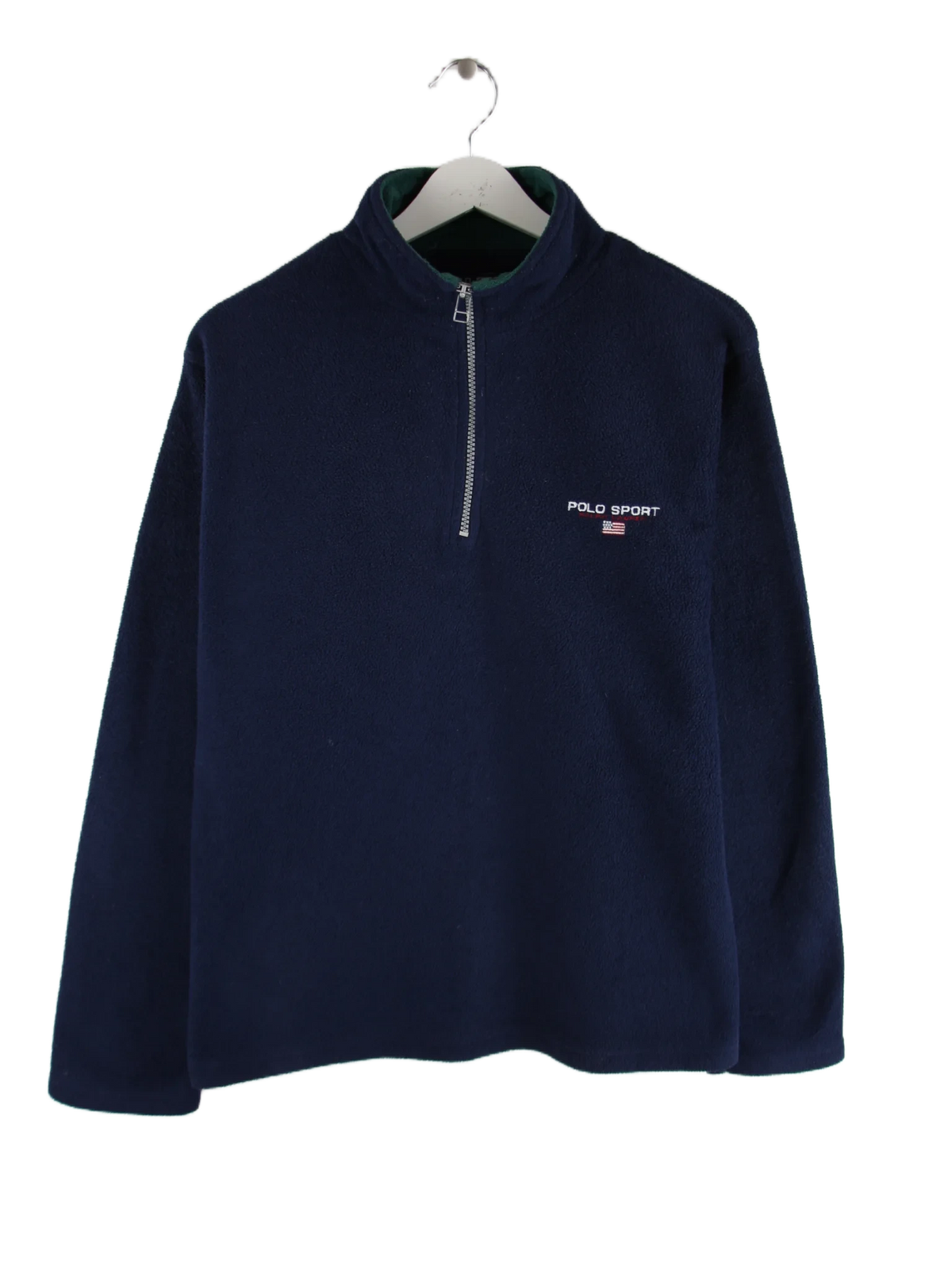 Ralph Lauren Fleece Blau XL – Vorderseite