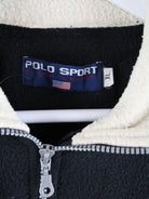 Ralph Lauren Fleece Schwarz XL – Detailansicht Vorderseite