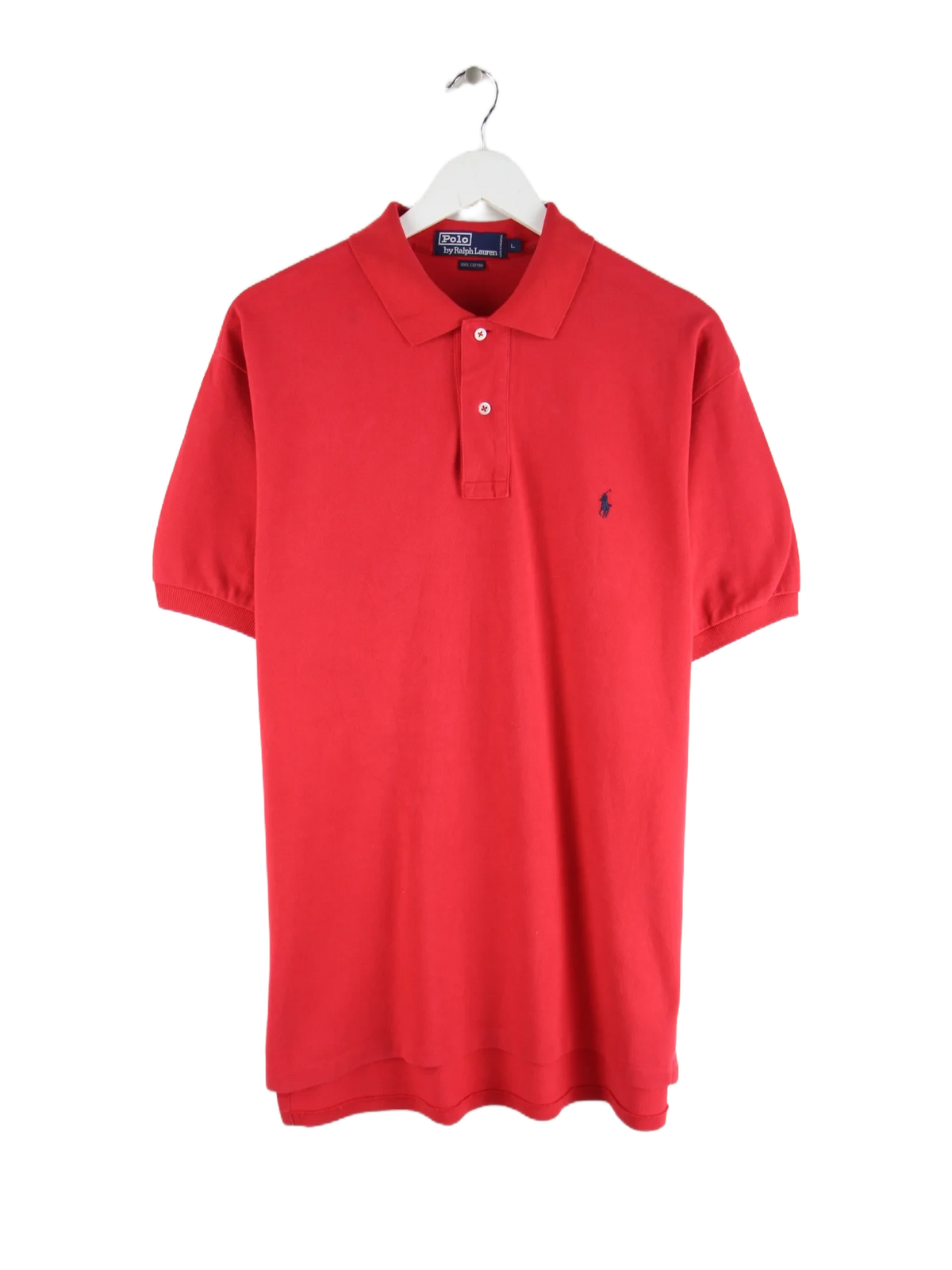 Ralph Lauren Polo Rot L – Vorderseite