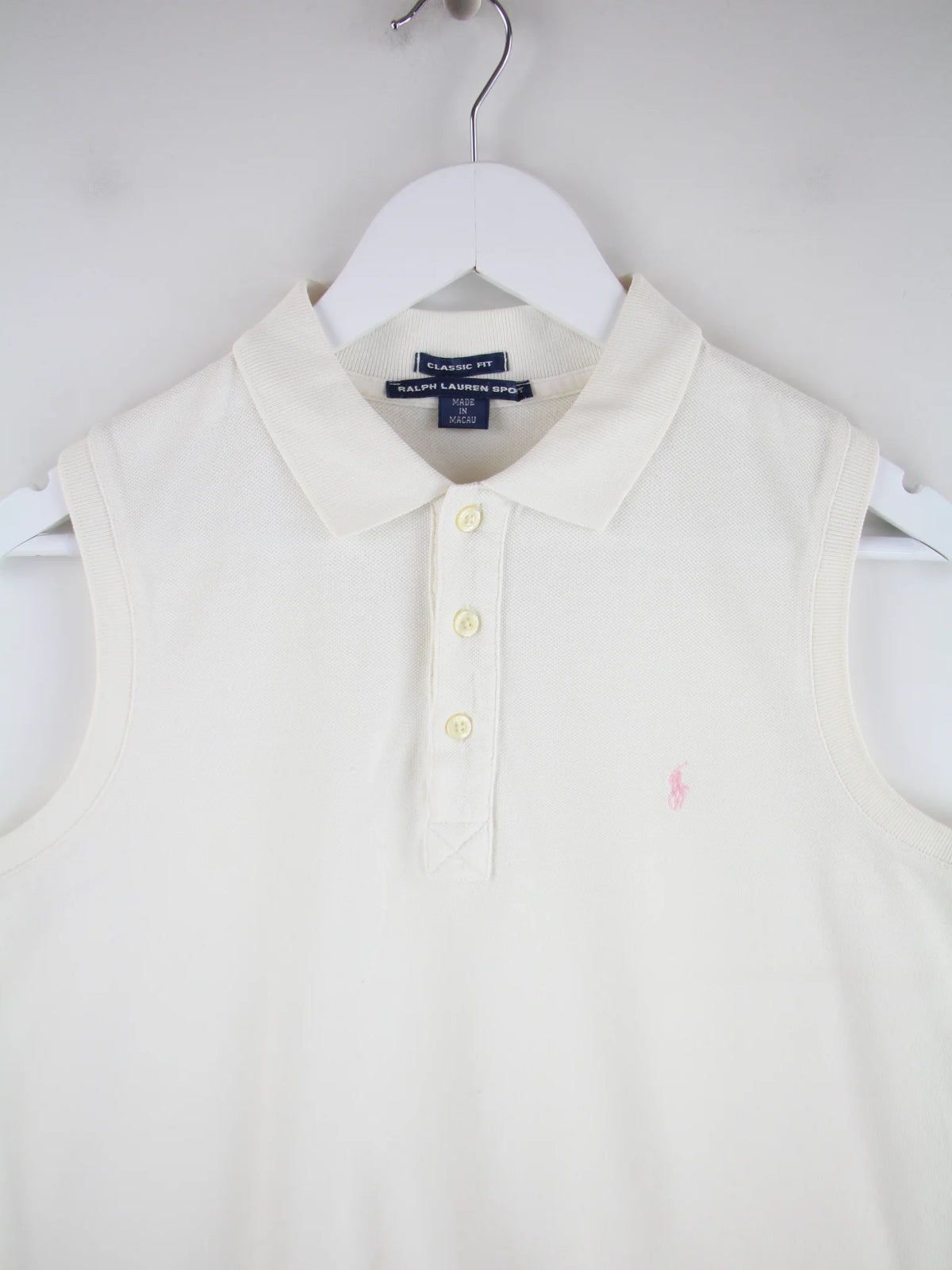 Ralph Lauren Polo Weiß M – Detailbild 2