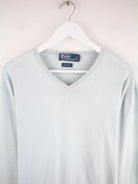 Ralph Lauren Pullover Blau L – Detailansicht Vorderseite