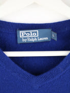 Ralph Lauren Pullover Blau L – Etikett