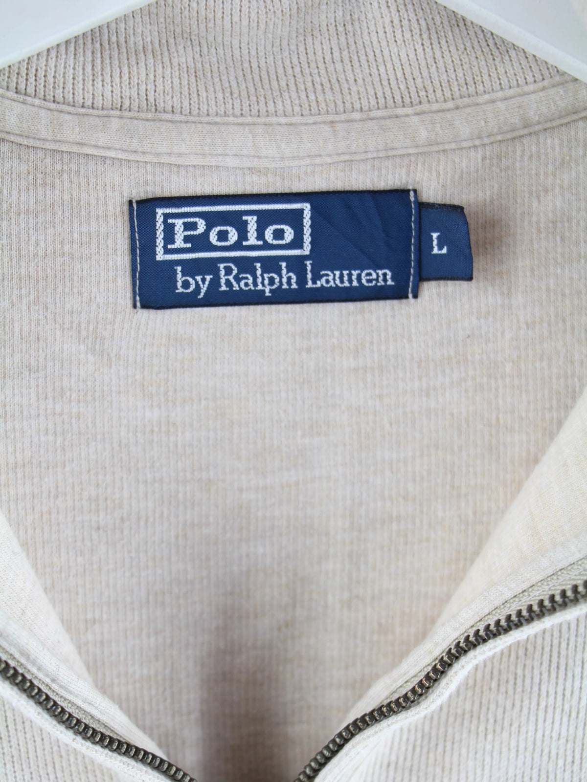 Ralph Lauren Sweater Beige L – Etikett