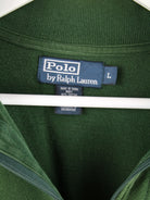 Ralph Lauren Sweatjacke Grün L – Etikett
