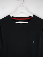 Ralph Lauren Sweatshirt Schwarz XL – Detailansicht Vorderseite