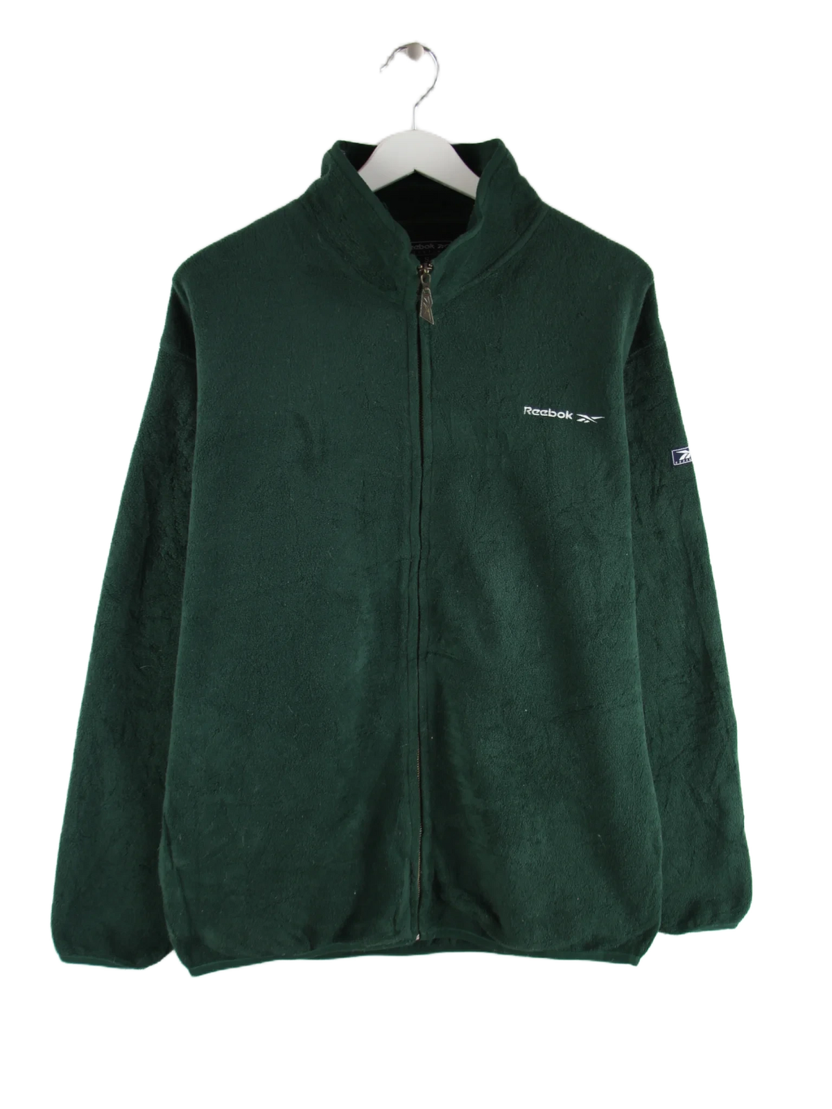 Reebok Fleece Grün S – Vorderseite
