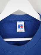 Russell Athletic Sweater Blau M – Etikett