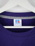 Russell Athletic Sweater Lila XXL – Etikett