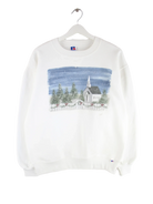 Russell Athletic Sweater Weiß M – Vorderseite