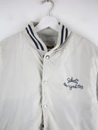 Schott Jacke Beige XL – Detailansicht Vorderseite
