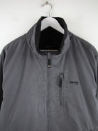 Schott Jacke Grau XL – Detailansicht Vorderseite