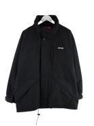 Schott Leichte Jacke Schwarz M – Vorderseite