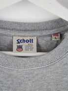 Schott Sweater Grau L – Detailbild 1