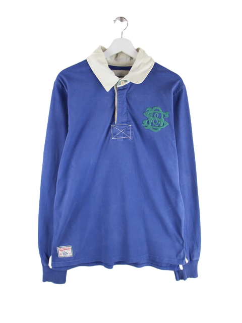 SuperDry Polo Blau XL – Vorderseite