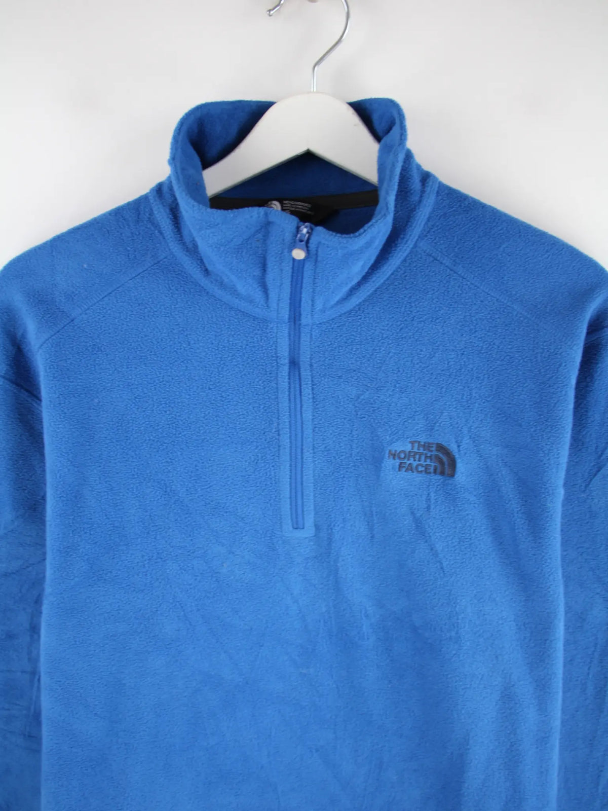 The North Face Fleece Blau L – Detailansicht Vorderseite