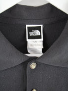 The North Face Polo Grau L – Etikett