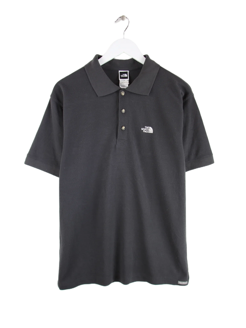 The North Face Polo Grau L – Vorderseite