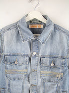 Timberland Jeansjacke Blau S – Detailansicht Vorderseite
