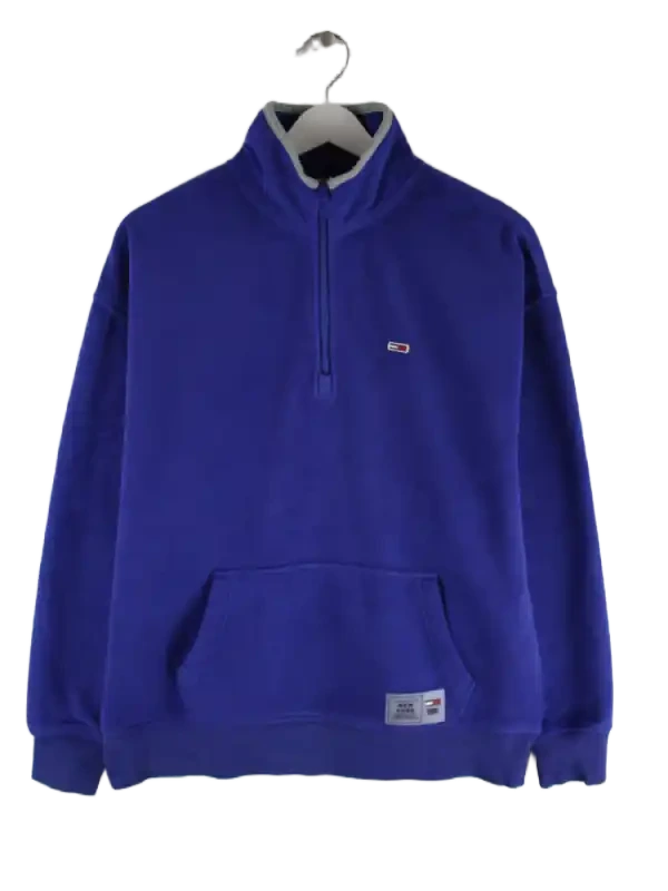 Tommy Hilfiger Fleece Lila S – Vorderseite