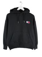 Tommy Hilfiger Hoodie Schwarz S – Vorderseite