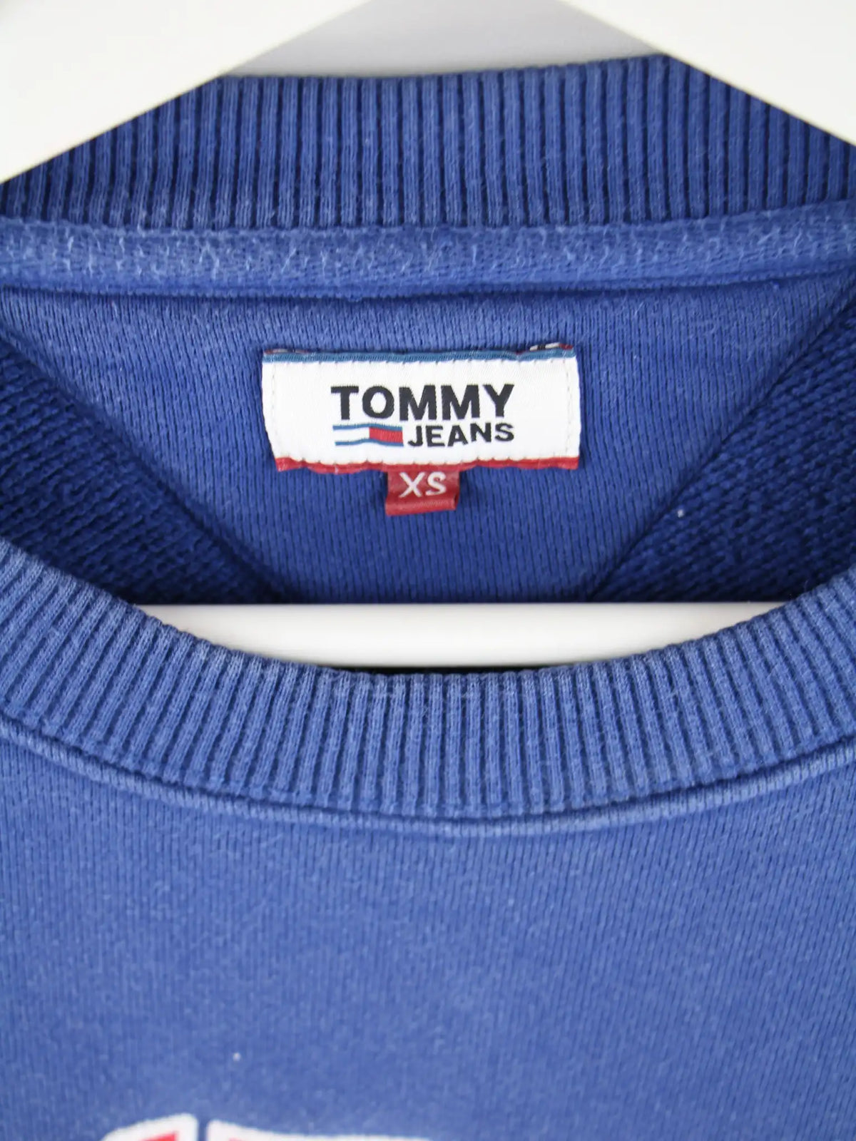 Tommy Hilfiger Sweater Blau XS – Etikett