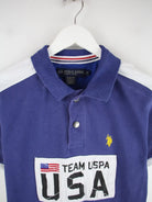 U.S. Polo ASSN. Polo Blau M – Detailansicht Vorderseite